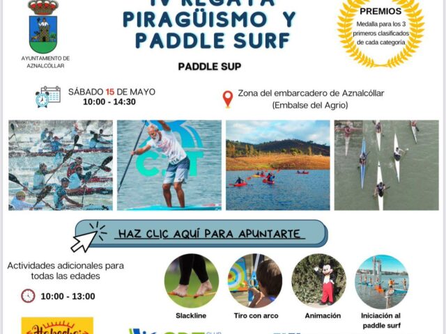 IV REGATA PIRAGÜISMO Y PADDLE SURF