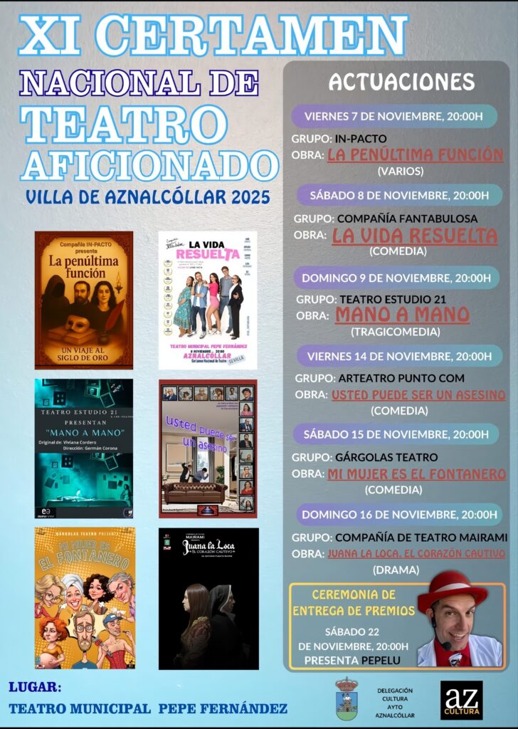 Certamen Nacional de Teatro Aficionado «Villa de Aznalcóllar»
